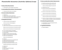 Photochecklist