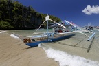 Beach next to Underground River
