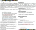 Zoologiekalender 2017